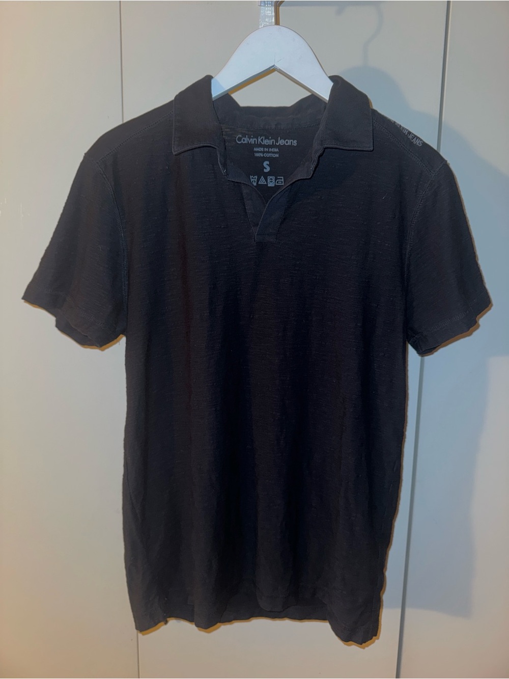 Calvin Klein Men's Black Polo Shirt